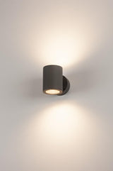 SITRA WALL UP-DOWN Wandl., GX53, max. 2x9W, IP44, anthrazit