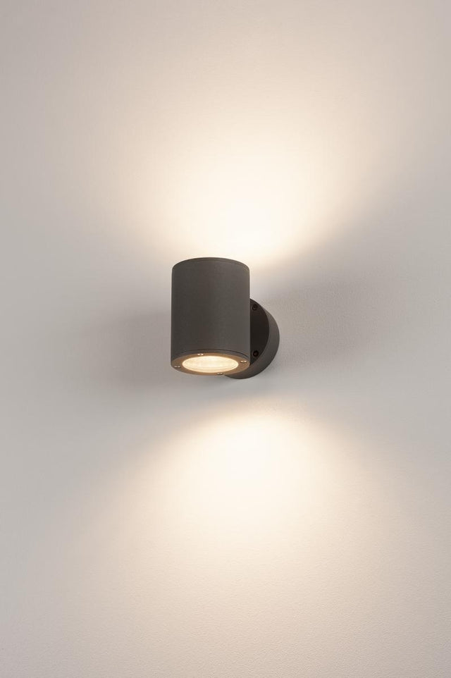 SITRA WALL UP-DOWN Wandl., GX53, max. 2x9W, IP44, anthrazit