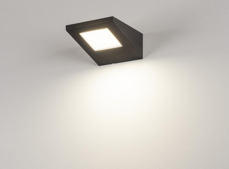 IPERI WL Wandleuchte, 5W, 4000K, 48LED, IP44, anthrazit