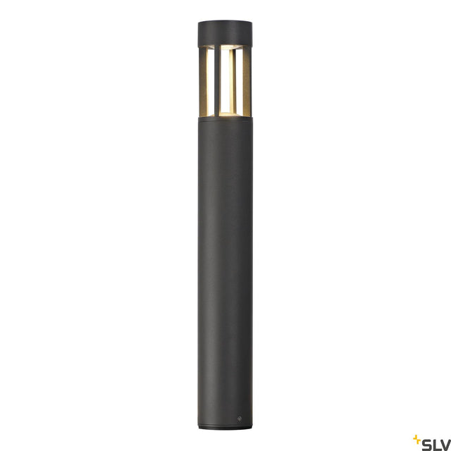 SLOTS 65 Stehleuchte, 6,3W, 2700K, IP44, anthrazit