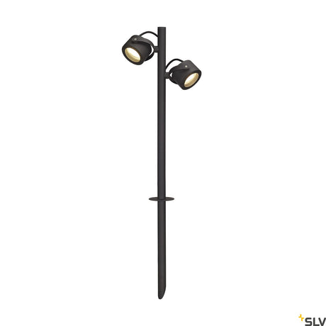 SITRA 360 SL SPIKE, GX53, max. 2x9W, IP44, anthrazit