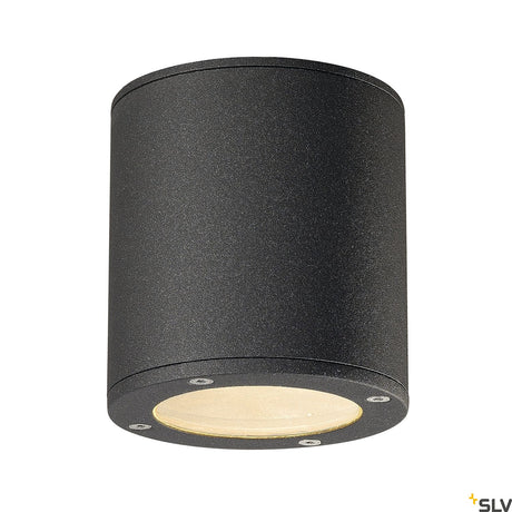SITRA CEILING Deckenleuchte, GX53, max. 9W, rund, schwarz