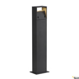 LOGS 70 Stehleuchte, 6W, 3000K, IP44, eckig, anthrazit