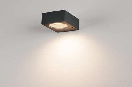 QUADRASYL Wandleuchte WL 15, GX53 max.11W, eckig, anthrazit