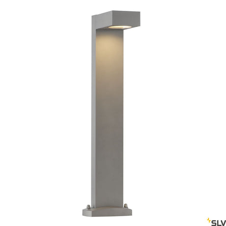QUADRASYL Stehleuchte SL 75, GX53 max.11W, eckig, silbergrau