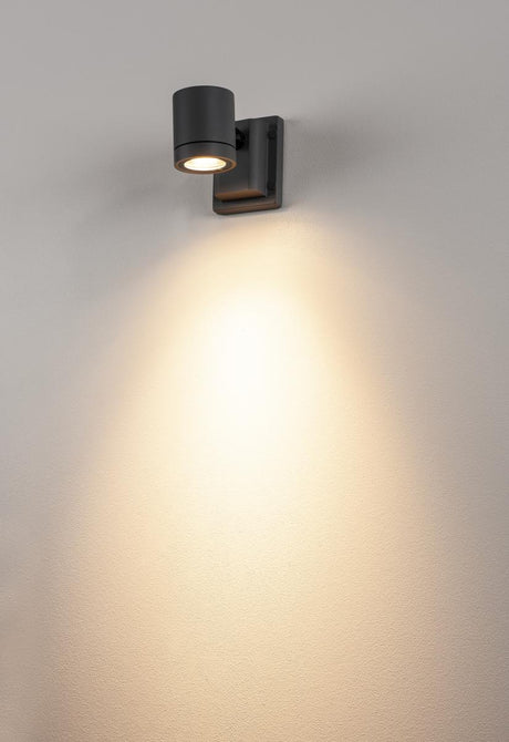 NEW MYRA WALL, GU10, max. 50W, IP55, alu, anthrazit