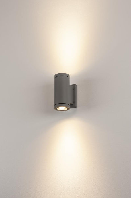 NEW MYRA UP/DOWN Wandl., GU10, max. 2x35W, IP55, anthrazit