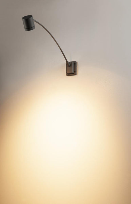 NEW MYRA DISPLAY CURVE, GU10, max. 50W, IP55, anthrazit
