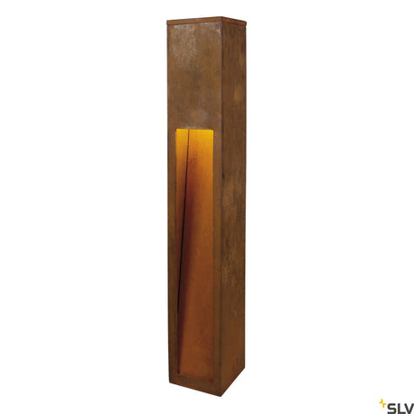 RUSTY 80 LED SLOT Außenleuchte, 3000K, IP55, eisen gerostet