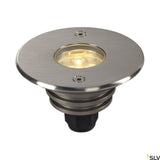 DASAR LED LV, 6W, 3000K, 12-25V, IP67, rund, Edelstahl 316