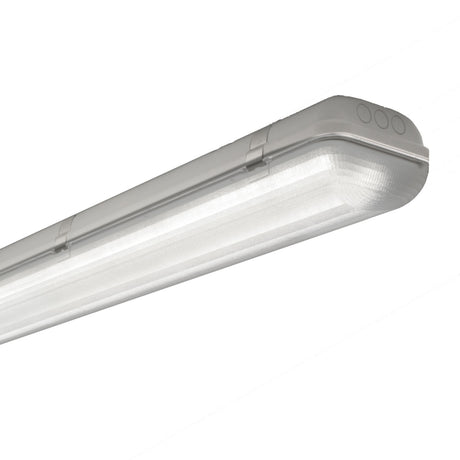 LINDA LED PC 2x24W 4000K, 7617lm, DALI, IP65, grau, L=1270mm