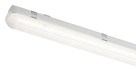 LINDA LED PC 1x24W, 4000K, 3914lm, IP66, grau, L=1270mm