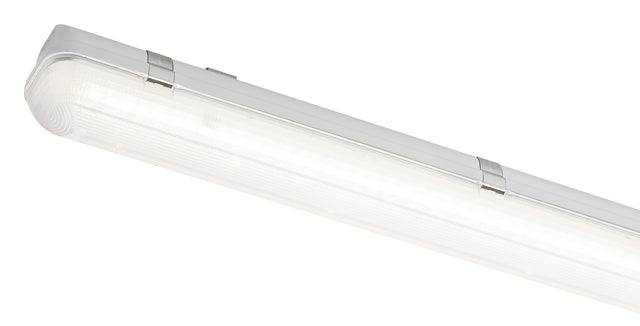 LINDA LED PC 1x24W, 4000K, 3914lm, IP66, grau, L=1270mm