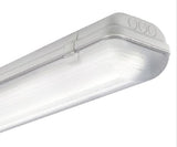 LINDA BASIC LED 2x19W, 4000K, 5329lm, IP65, grau, L=1270mm