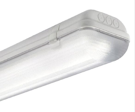 LINDA BASIC LED 2x19W, 4000K, 5329lm, IP65, grau, L=1270mm