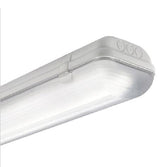 LINDA BASIC LED 2x23W, 4000K, 6685lm, IP65, grau, L=1570mm