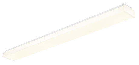 ZERO LED 1x14W, 840, 2014lm, mikroprism, IP40, weiß L-620mm