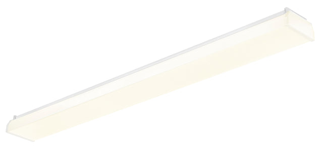 ZERO LED 1x14W, 840, 2014lm, mikroprism, IP40, weiß L-620mm