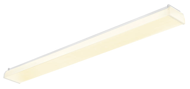 ZERO LED 1x28W, 4000K, 4029lm, Ra>80, IP40, mikroprism, weiß