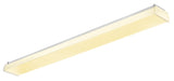 ZERO LED 1x35W, 4000K, 5036lm, Ra>80, IP40, mikroprism, weiß
