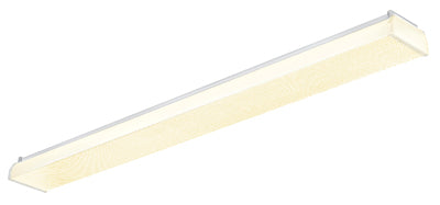 ZERO LED 1x28W, 3000K, 3828lm, Ra>80, IP40, mikroprism, weiß