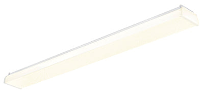 ZERO LED 1x35W, 3000K, 4784lm, Ra>80, IP40, mikroprism, weiß