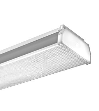 ZERO LED 36W, 3000K, 4567lm, Ra>80, IP40, mikroprism, weiß