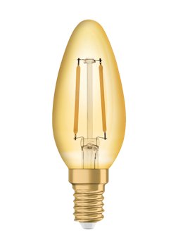 RL-C22 2.5W 824 220lm 230V E14 Filament gold