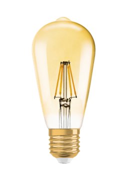 RL-E22 2.5W 824 220lm 230V E27 Filament gold