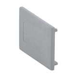 3-Phasen Endkappen Kunststoff silber (1 Stk)