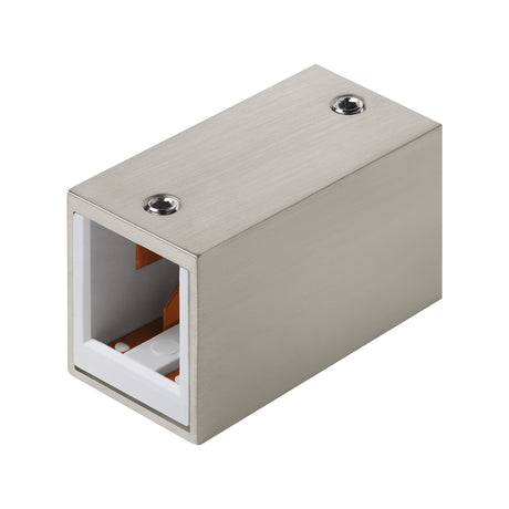 Längsverbinder "Villanova 1" alumatt IP20