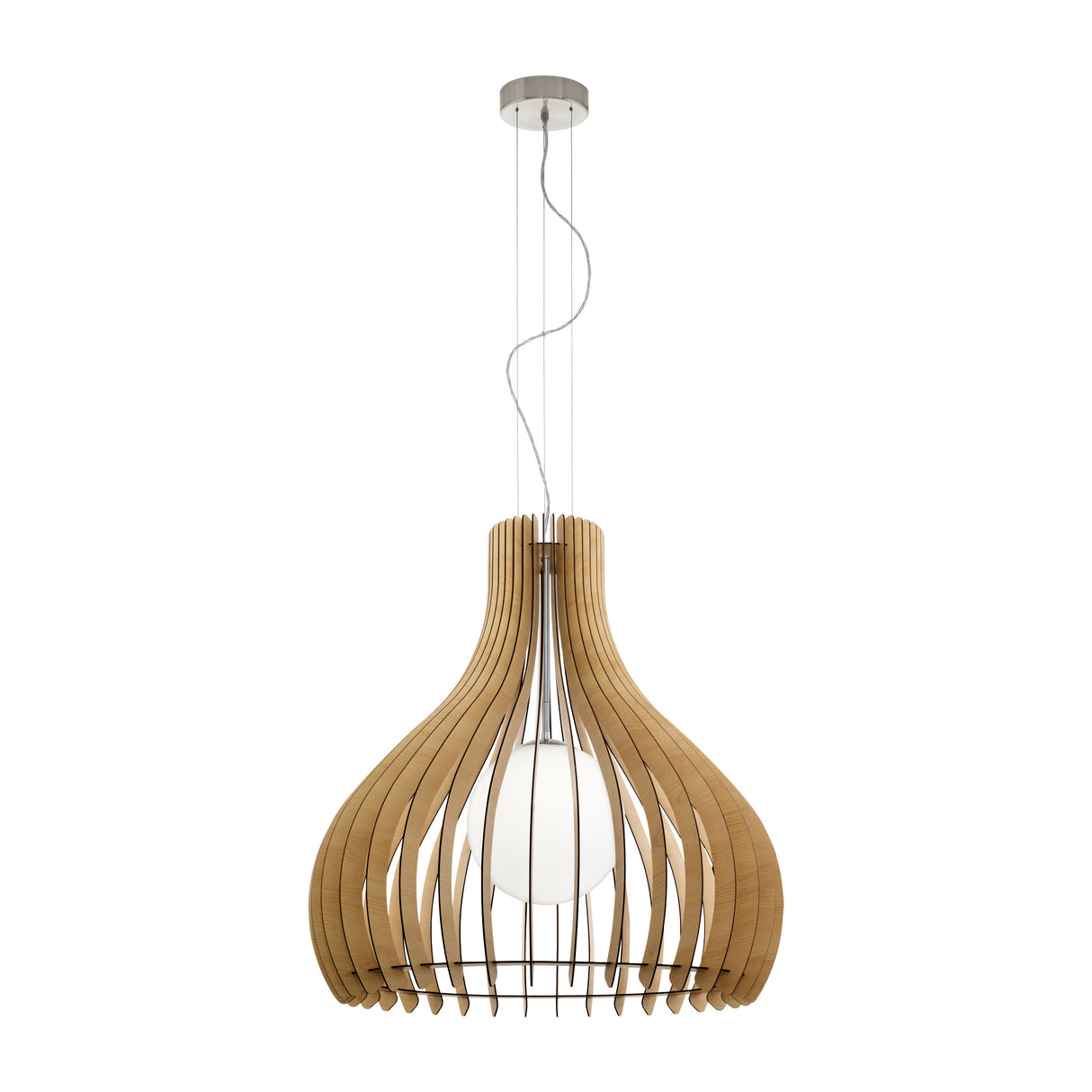 Hängeleuchte "Tindori" Ø1500 60W E27 ahorn IP20