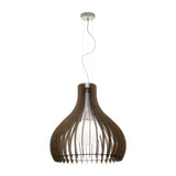 Hängeleuchte "Tindori" Ø1500 60W E27 dunkelbraun IP20