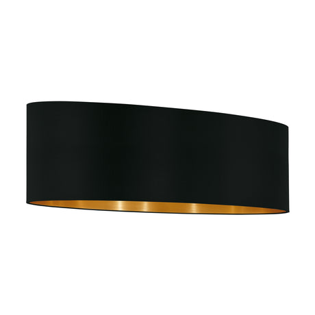 Schirm zu Hängeleuchte "Pasteri Pro" 2x 60W schwarz gold