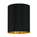 Schirm zu Wandleuchte "Pasteri Pro" schwarz gold