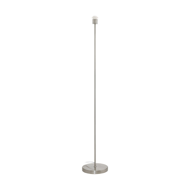 Stehleuchte "Pasteri Pro" 1 x 60W nickelmatt