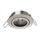 Tedo Pro 50W GU10 rund nickelmatt IP20