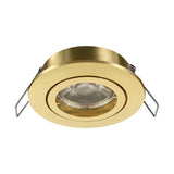 Tedo Pro 50W GU10 rund messing IP20