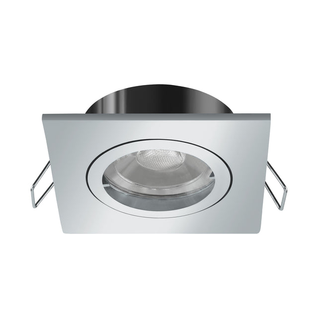 Einbaustrahler "Tedo Pro" eckig 50W chrom IP20