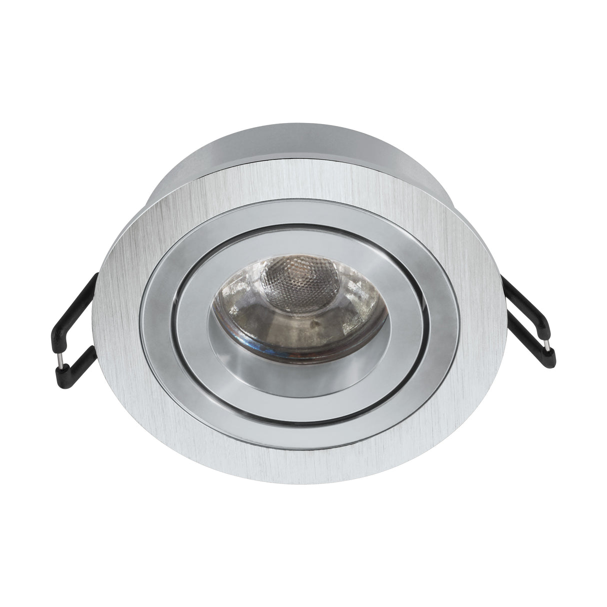 Terni Pro 50W GU10 rund aluminium gebürstet IP20