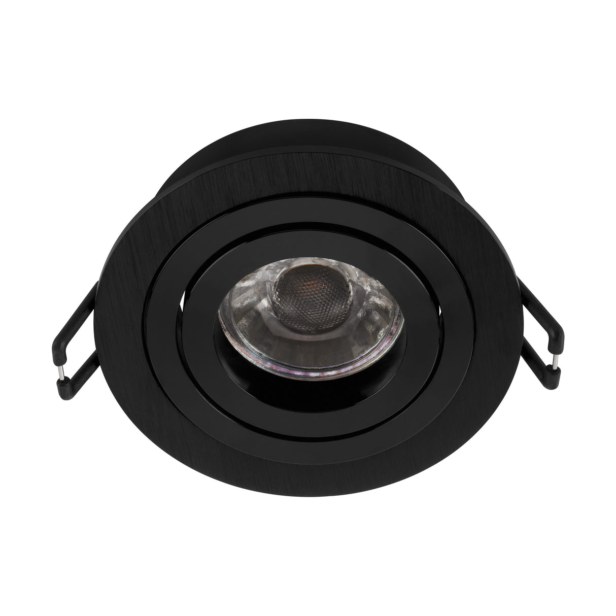 Terni Pro 50W GU10 rund schwarz IP20