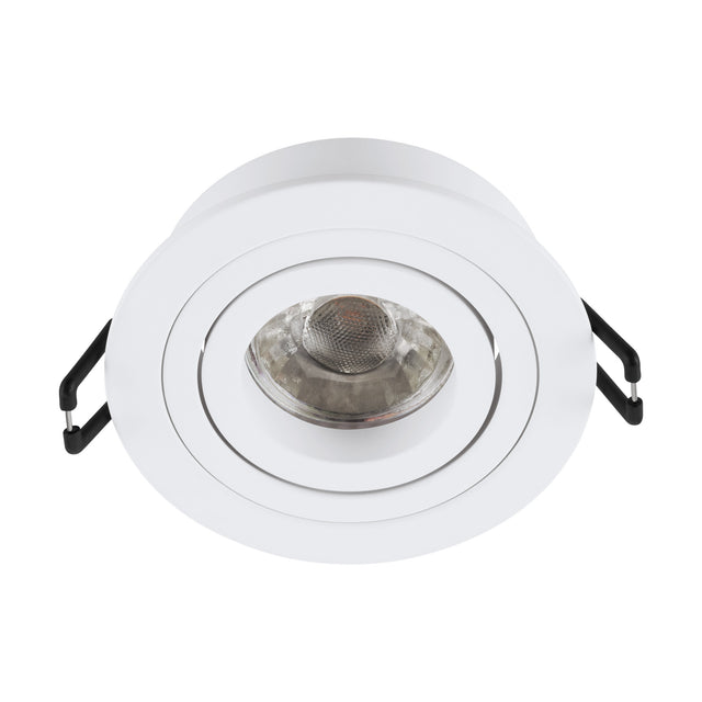 Terni Pro 50W GU10 rund weiß IP20