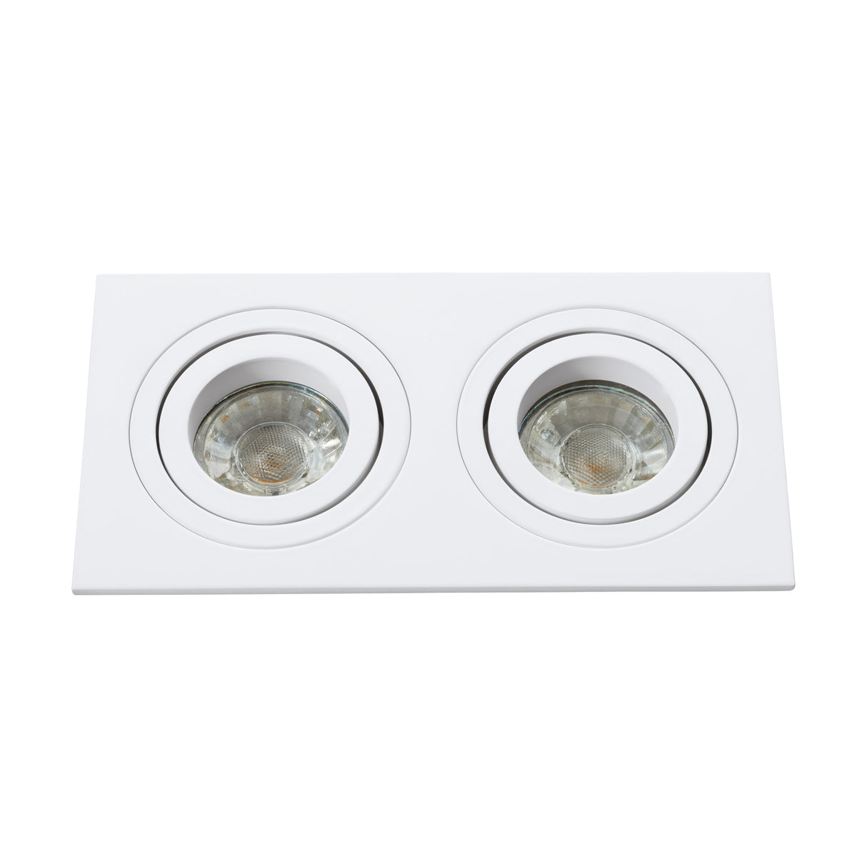 Terni Pro eckig / 2-fach / schwenkbar 50W weiß IP20