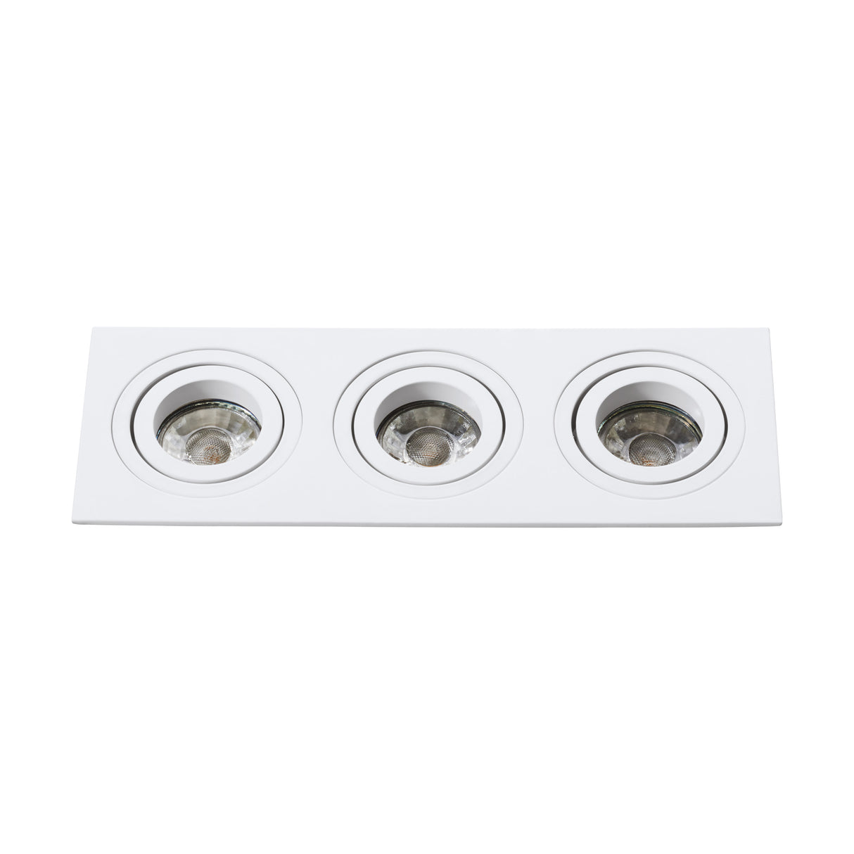 Terni Pro eckig / 3-fach / schwenkbar 50W weiß IP20
