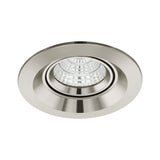 Talvera P 6W 3000K 773lm nickelmatt IP20