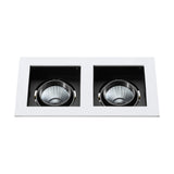 Biscari 2 schwenkbar IP20 2 x 7W 2700K weiß IP20