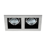 Biscari 2 schwenkbar 2 x 7W 2700K alu gebürstet IP20