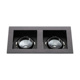 Biscari 2 schwenkbar 2 x 7W 2700K schwarz IP20