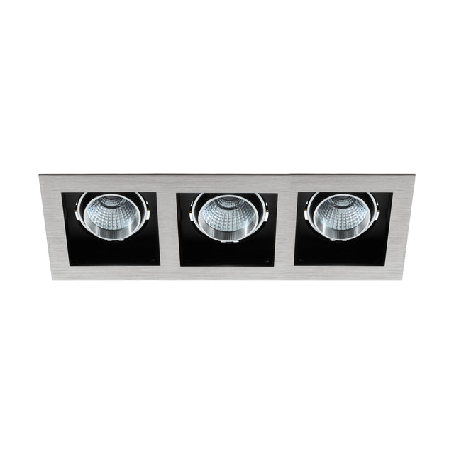 Biscari 3 schwenkbar 3 x 7W 4000K alu gebürstet IP20