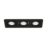 Vascello P3" schwenkbar 3 x 7W 3000K schwarz IP20